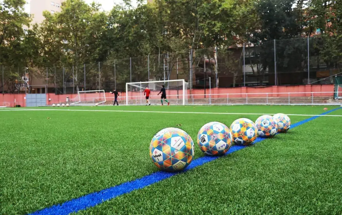 Football pitch in Barcelona